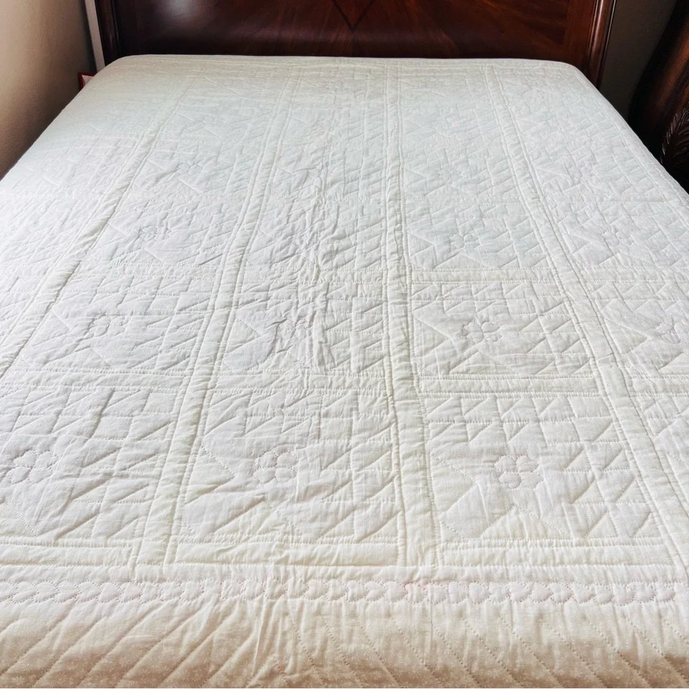 N/A 75”x86” vintage
